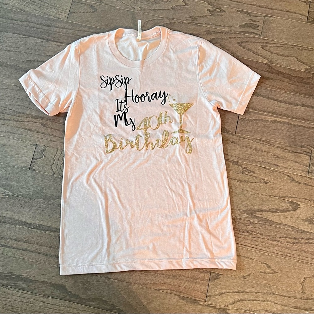NEW 40th Birthday Tshirt